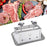 Stainless Steel Ham Meat Pressing Mold Box for Kitchen Tool Hamburger Making 1kg