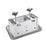 Stainless Steel Ham Meat Pressing Mold Box for Kitchen Tool Hamburger Making 2kg