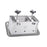 Stainless Steel Ham Meat Pressing Mold Box for Kitchen Tool Hamburger Making 2kg