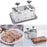 Stainless Steel Ham Meat Pressing Mold Box for Kitchen Tool Hamburger Making 2kg