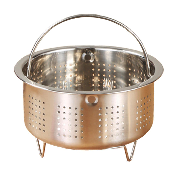 Veggie Steamer Basket Strainer Steamer Insert for Dumpling Dumplings Chicken 13.8x8cm