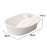 Washboard Basin Portable Non Slip Cleaning Basin for Pants Hand Wash Laundry White