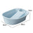 Washboard Basin Portable Non Slip Cleaning Basin for Pants Hand Wash Laundry Blue