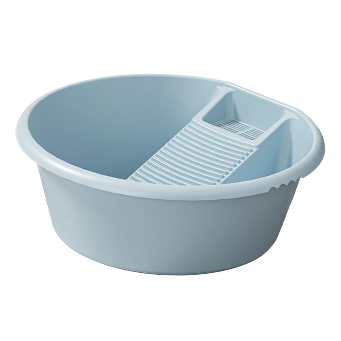 Washboard Basin Convenient Pp Cleaning Basin for Blouses Socks T Shirts Blue