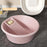 Washboard Basin Convenient Pp Cleaning Basin for Blouses Socks T Shirts Pink