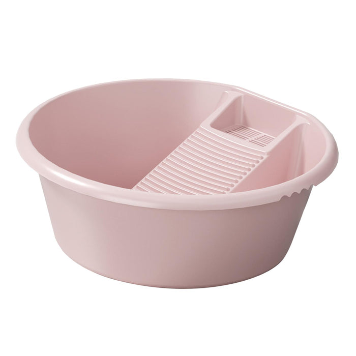 Washboard Basin Convenient Pp Cleaning Basin for Blouses Socks T Shirts Pink