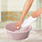 Washboard Basin Convenient Pp Cleaning Basin for Blouses Socks T Shirts Pink