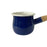 17oz Mini Sauce Pan with Wooden Handle for Heating Milk Melting Butter Coffee Blue