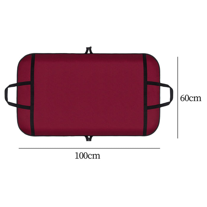 Suit Cover Clothes Cover Men Women Hanging Suit Bag for suits Coats Uniforms Red