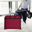 Suit Cover Clothes Cover Men Women Hanging Suit Bag for suits Coats Uniforms Red