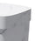 Trash Can Trash Bin Wastebasket Compost Bin for Laundry Room Entryway Garage M white