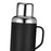 Large Insulated Water Bottle 1.2L Portable Beverage Tumbler for Driving Gift Black