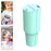 Drink Separator Silicone Cup Separator for 40oz Tumbler Office Holiday Event Cyan