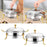 Crofta Stainless Steel Chafing Dish Buffet Set with Lid for Dinners Parties Wedding with handle