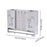 Utensil Drying Rack for Kitchen Counter Sturdy PP Material Chopsticks Holder Light Gray