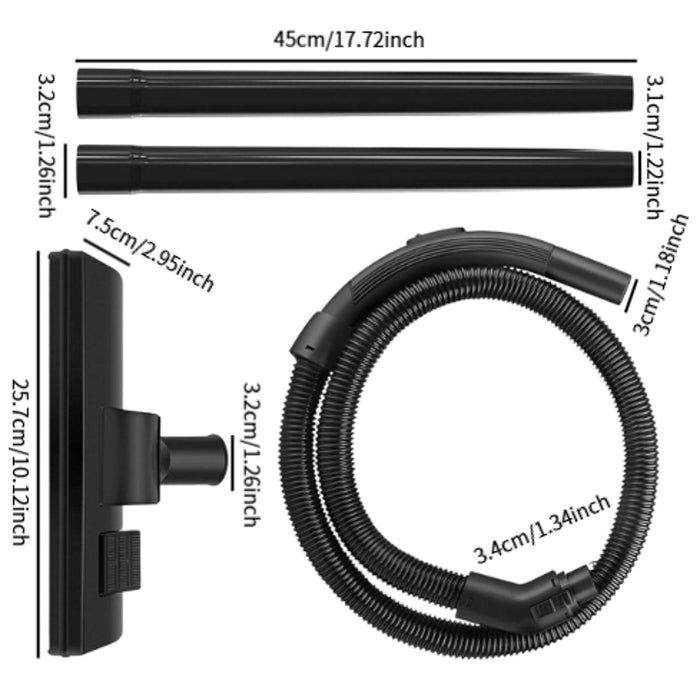 Vacuum Cleaner Attachment Vacuum Hose Parts for Zw1000-8 Zw1400-3 Zw1100-301