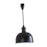 Crofta Food Warming Lamp Hanging Retractable Heat Lamp for Cafeteria Kitchen Buffet Black