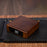 Tea Leaf Weighing Scale Wooden Accurate Weighing Tool LED Digital Tea Scale dark brown