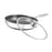 Stainless Steel Frying Pan Induction Cookware Cooking Pan for Gas Stoves Rvs Outer dia 30cm