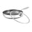 Stainless Steel Frying Pan Induction Cookware Cooking Pan for Gas Stoves Rvs Outer dia 30cm