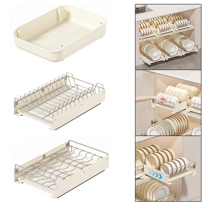 Under Cabinet Organizer Versatile Storage Box for Bathroom Restaurant Pantry Storage Box