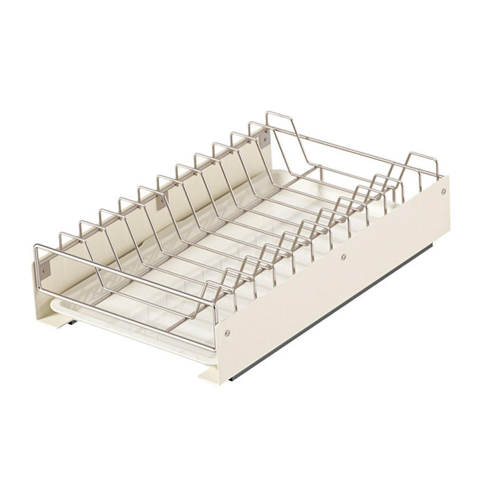 Under Cabinet Organizer Versatile Storage Box for Bathroom Restaurant Pantry Plate Rack