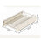 Under Cabinet Organizer Versatile Storage Box for Bathroom Restaurant Pantry Plate Rack