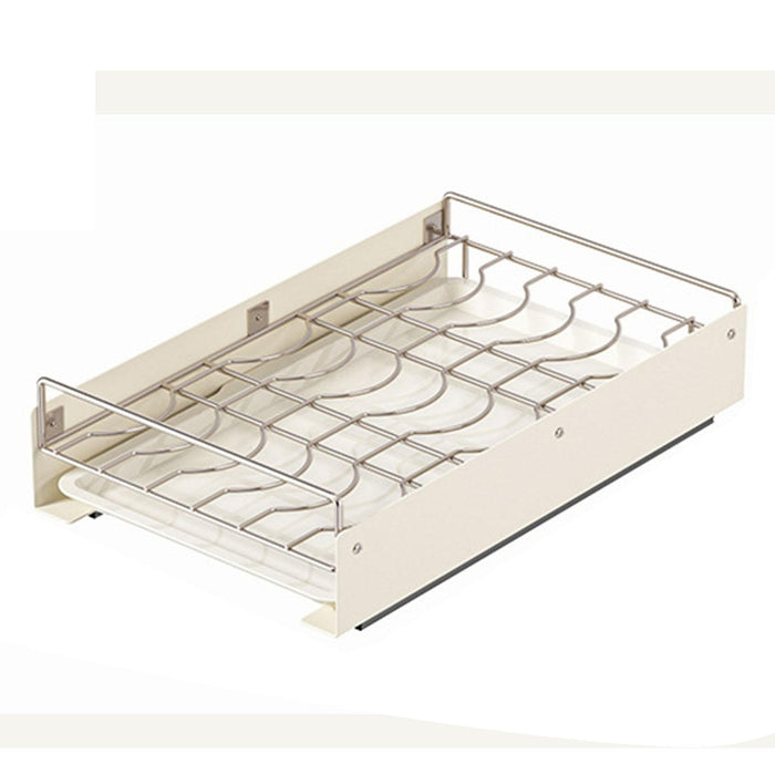 Under Cabinet Organizer Versatile Storage Box for Bathroom Restaurant Pantry Bowl Rack