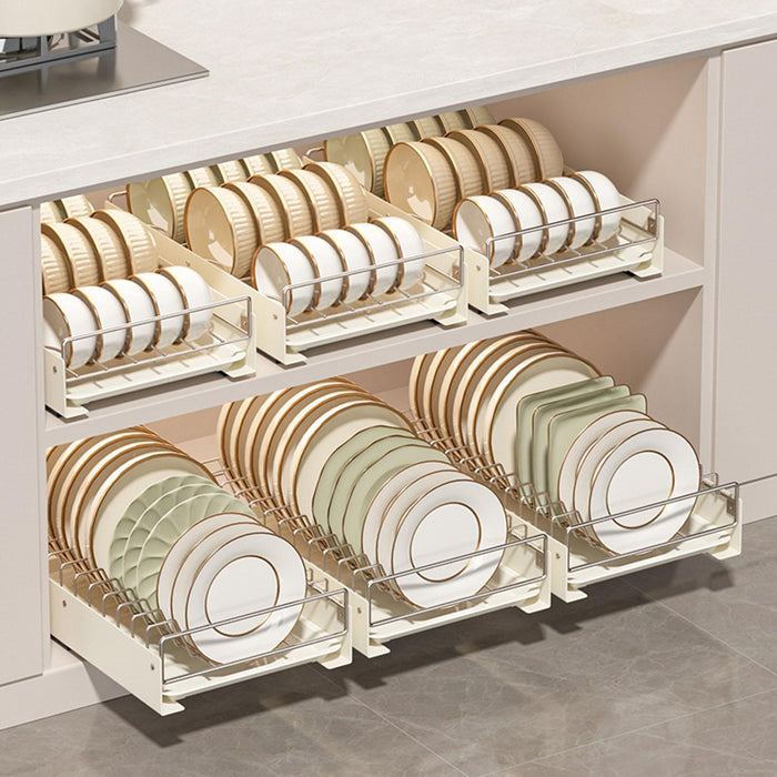 Under Cabinet Organizer Versatile Storage Box for Bathroom Restaurant Pantry Bowl Rack