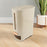 Rice Storage Container Rice Bucket for Cabinet Restaurant Kitchen Countertop White