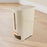 Rice Storage Container Rice Bucket for Cabinet Restaurant Kitchen Countertop White