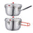 Stainless Steel Pressure Cooking Pot Fast Cooking for Restaurant Hotel Commercial Double handle