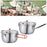 Stainless Steel Pressure Cooking Pot Fast Cooking for Restaurant Hotel Commercial Double handle