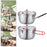 Stainless Steel Pressure Cooking Pot Fast Cooking for Restaurant Hotel Commercial Double handle