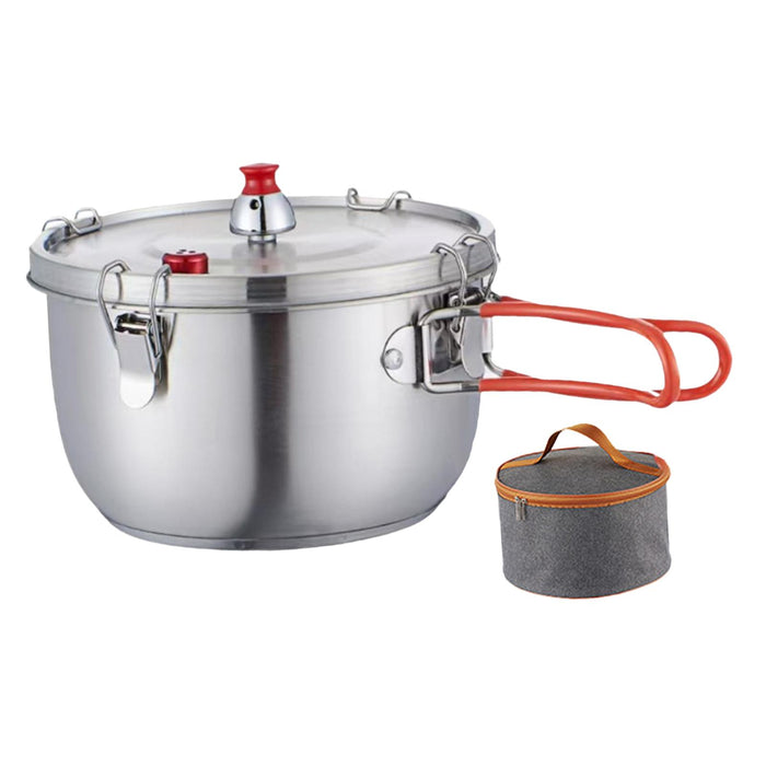 Stainless Steel Pressure Cooking Pot Fast Cooking for Restaurant Hotel Commercial Double handle