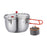 Stainless Steel Pressure Cooking Pot Fast Cooking for Restaurant Hotel Commercial Double handle