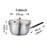 Stainless Steel Pressure Cooking Pot Fast Cooking for Restaurant Hotel Commercial Single handle