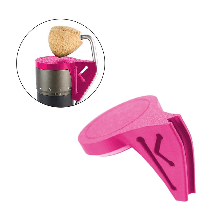 Manual Coffee Grinder Handle Suitable for K4 K6 Hand Coffee Grinder Portable pink