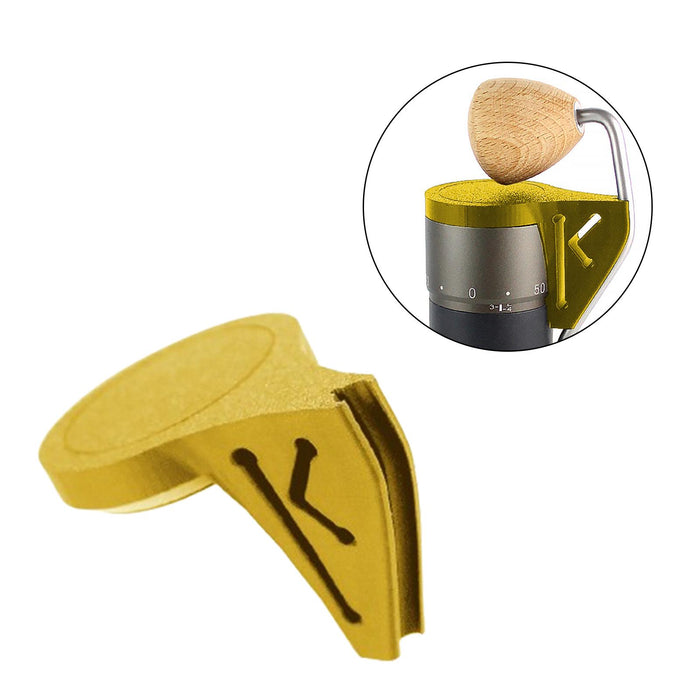 Manual Coffee Grinder Handle Suitable for K4 K6 Hand Coffee Grinder Portable gold