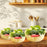 3 Pieces Vegetable Washing Basket Practical for Household Counter Restaurant Yellow