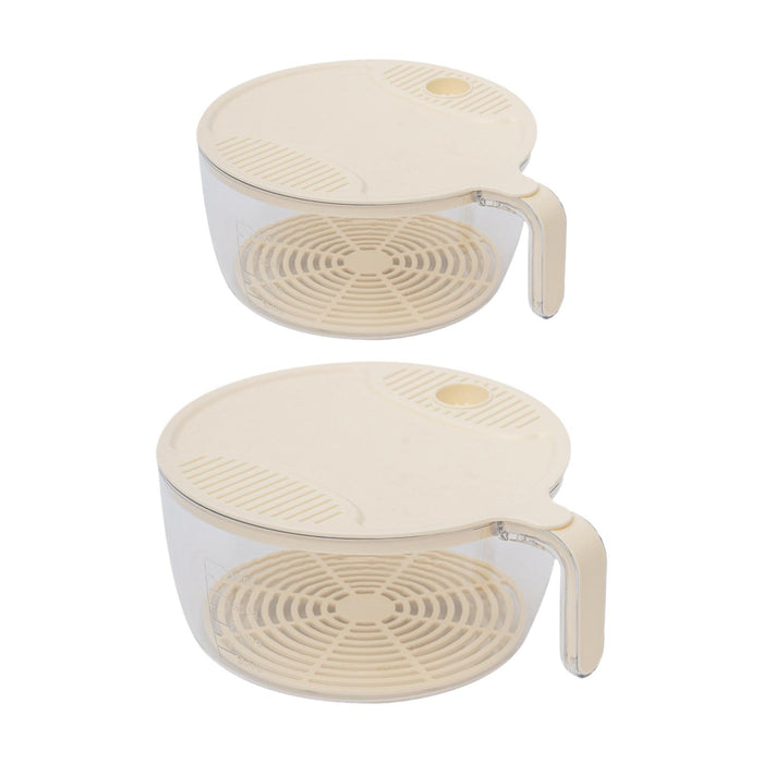 Food Storage Basket Decor Cleaning Drain Bowl for Restaurant Counter Buffet 14cmx8.5cm