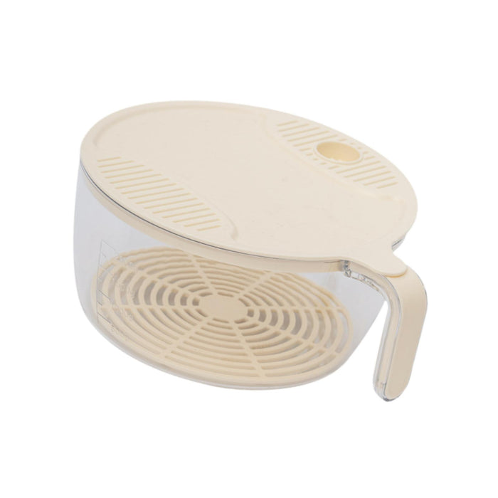 Food Storage Basket Decor Cleaning Drain Bowl for Restaurant Counter Buffet 20.5cmx10.5cm