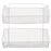 Wall Hanging Basket Wall Baskets Kitchen Organize for Closet Pantry Cabinets Double Layer Large