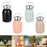 Thermal Water Bottle Gift Portable Small Travel Mug for Fitness Home Camping Black