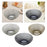 Snack Tray Hollow Design Iron Fruit Basket for Kitchen Countertop Restaurant Silver