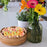 3Pcs Rattan Bowl Basket Tabletop Food Serving Basket for Food Snacks Outdoor