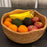 3Pcs Rattan Bowl Basket Tabletop Food Serving Basket for Food Snacks Outdoor