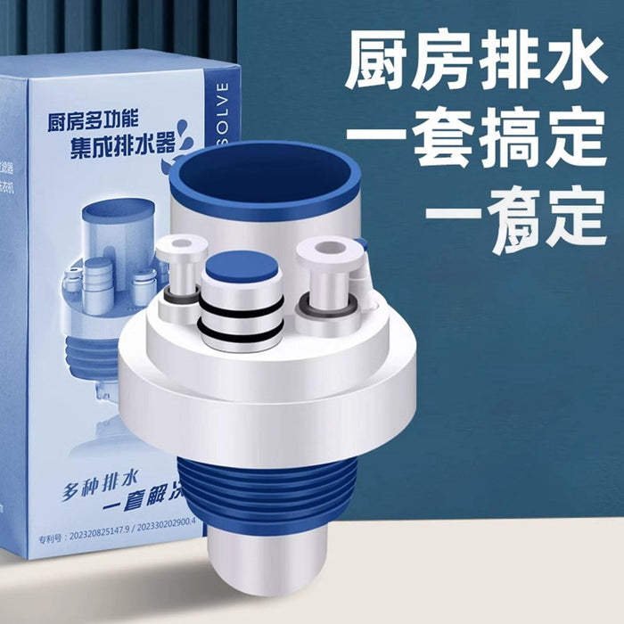 Water Purifier Pipe Connector Washing Machine Drain Pipe Tees for Sink