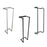 Towel Rack for Bathroom Wall Mount Organizer Bath Towel Holder for Washcloth White