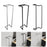 Towel Rack for Bathroom Wall Mount Organizer Bath Towel Holder for Washcloth White